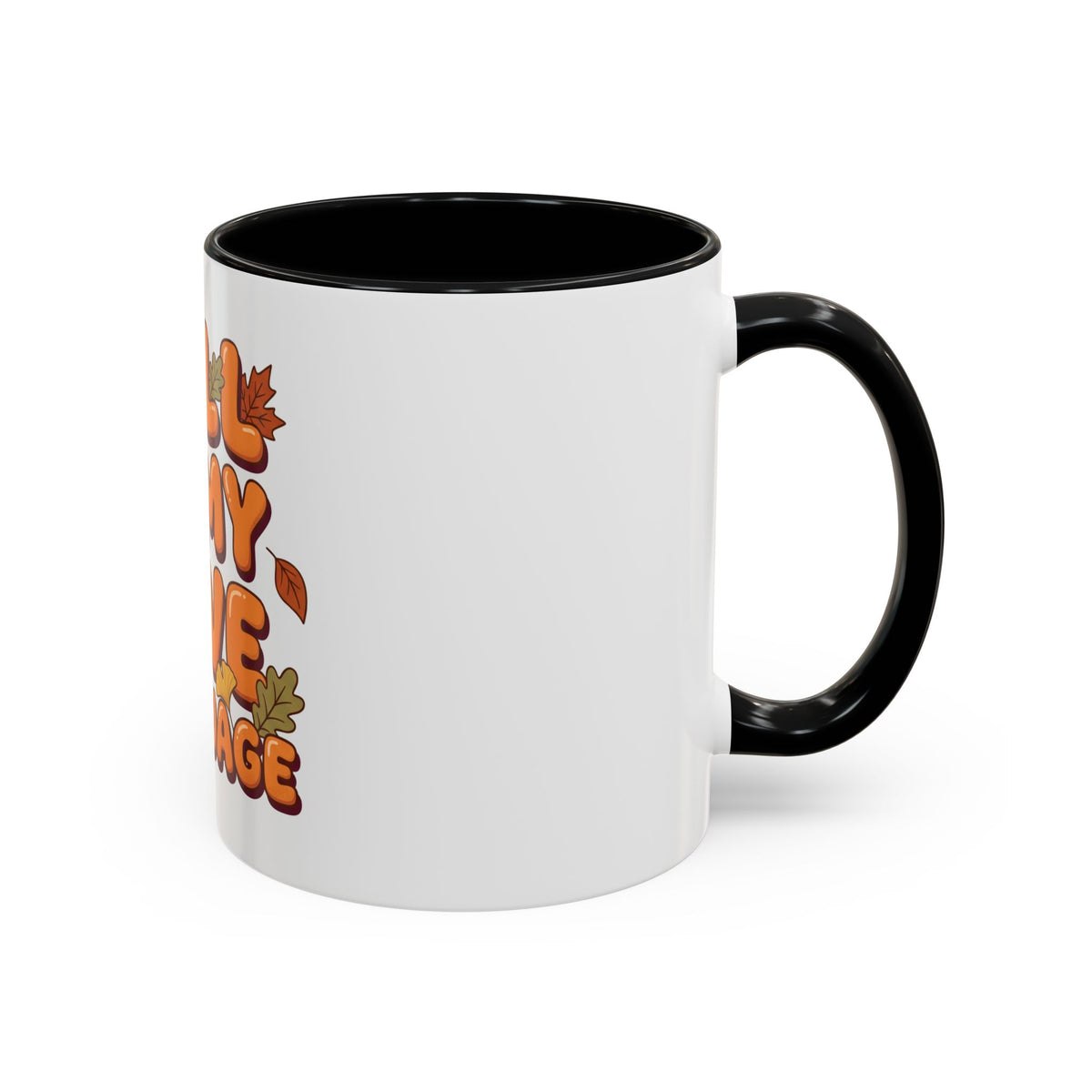 Fall Is My Love Language Accent Coffee Mug