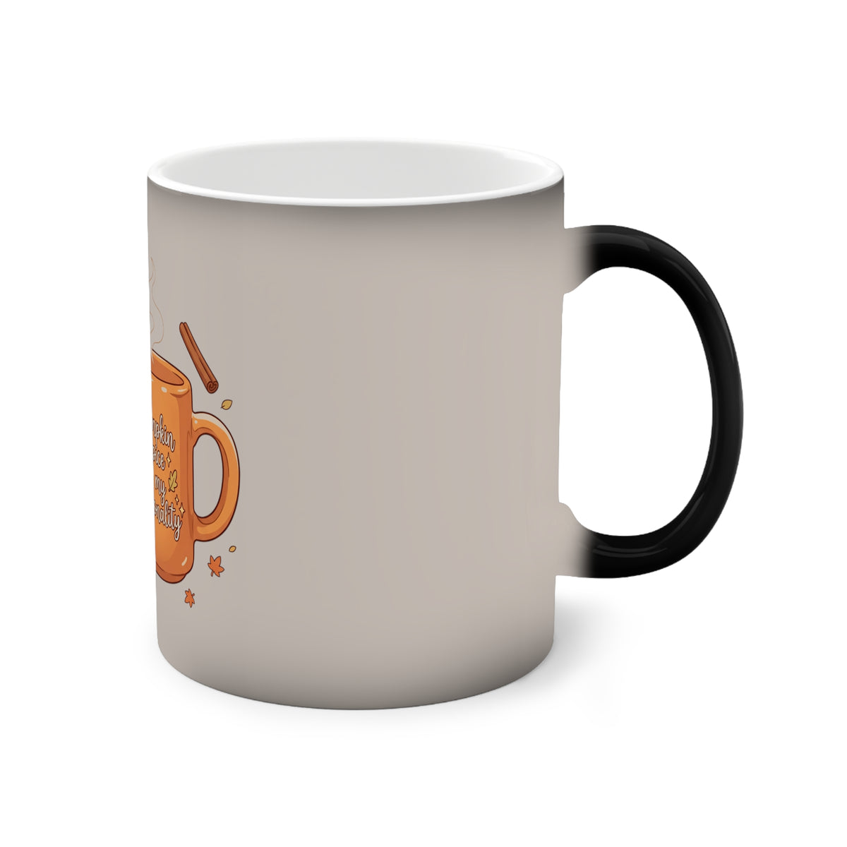 Color-Changing Mug — "Pumpkin Spice Is My Personality" Fall Coffee Cup