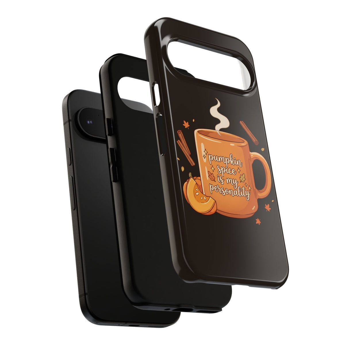 Phone Case — "Pumpkin Spice Is My Personality" Autumn Mug Design