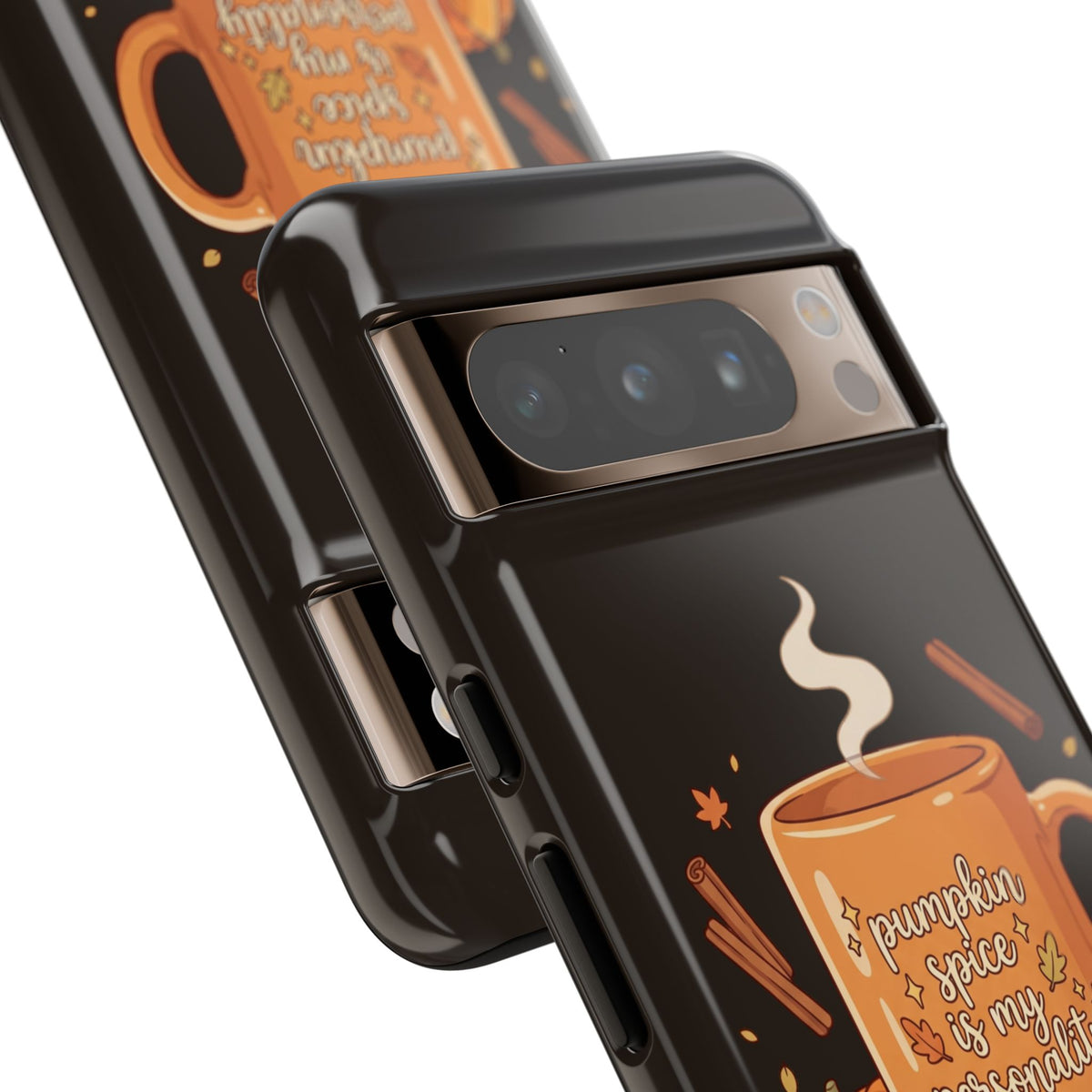 Phone Case — "Pumpkin Spice Is My Personality" Autumn Mug Design