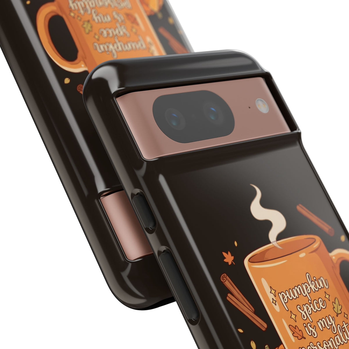 Phone Case — "Pumpkin Spice Is My Personality" Autumn Mug Design