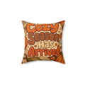 Spun Polyester Square Pillow