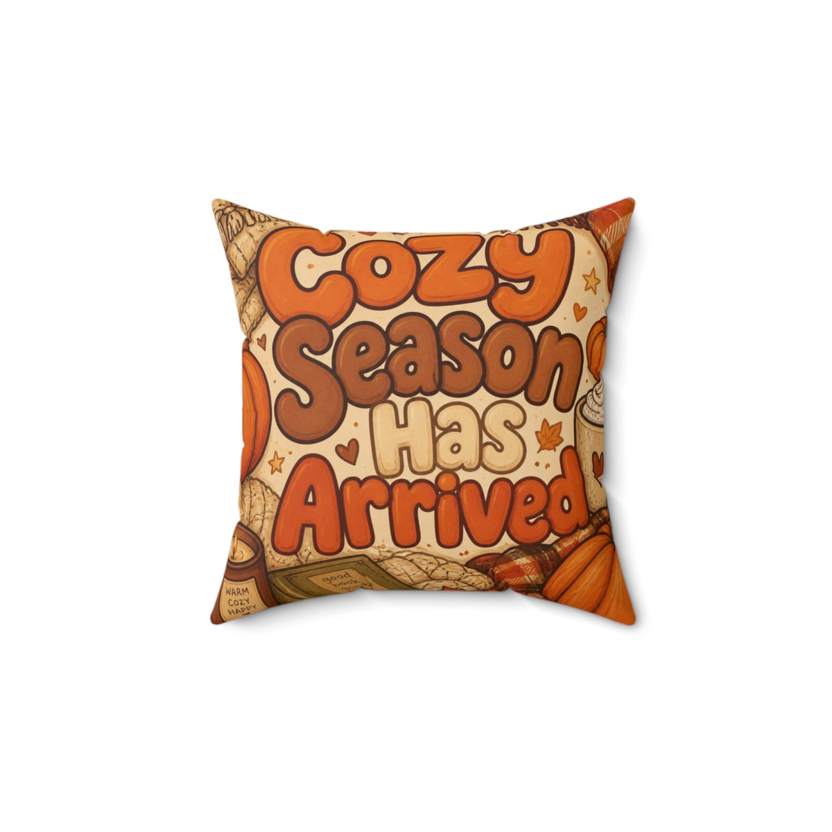 Spun Polyester Square Pillow