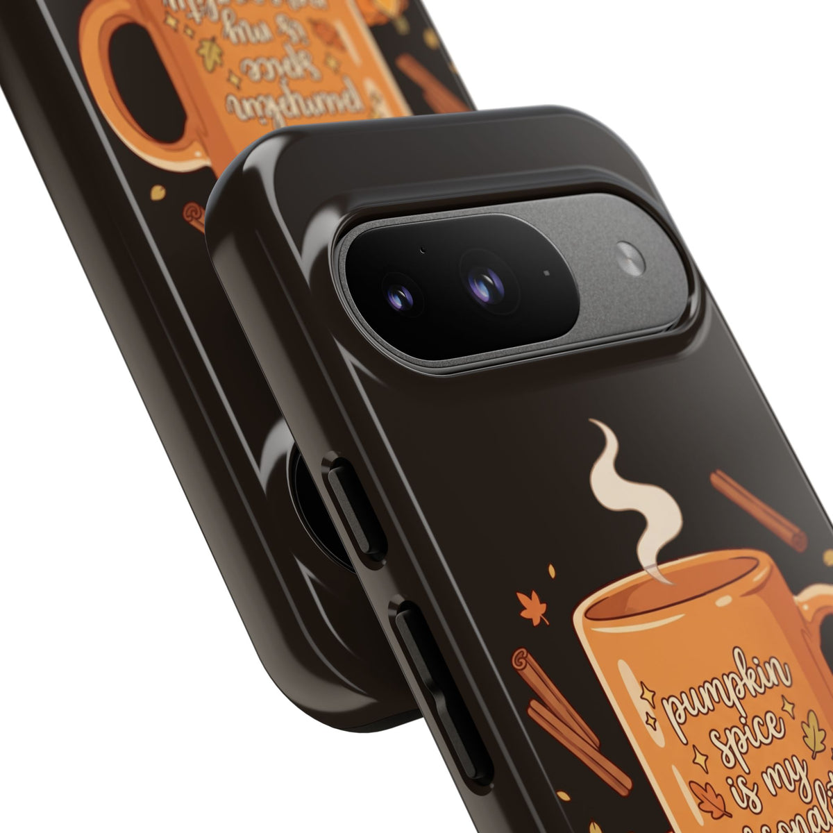 Phone Case — "Pumpkin Spice Is My Personality" Autumn Mug Design