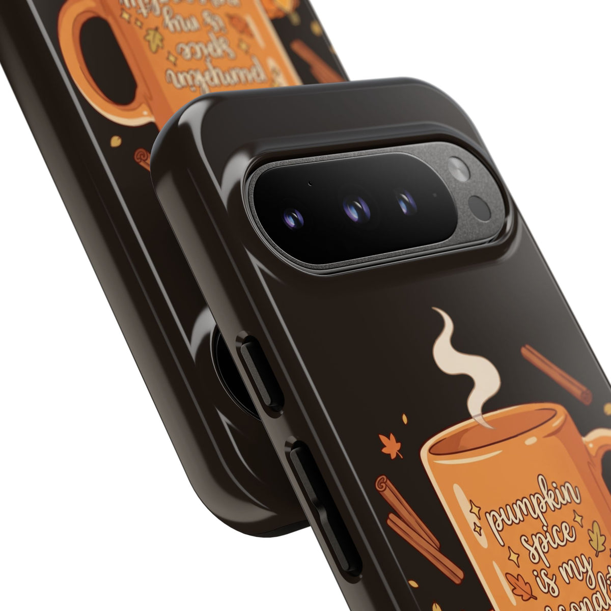 Phone Case — "Pumpkin Spice Is My Personality" Autumn Mug Design